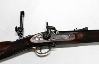 A Parker Hale three band rifle, the barrel marked Sir Joseph Whitworths Patent Rifling,