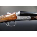 Beretta 486 12 bore side by side shotgun, with 28" barrels, 76 mm chambers, ejector,