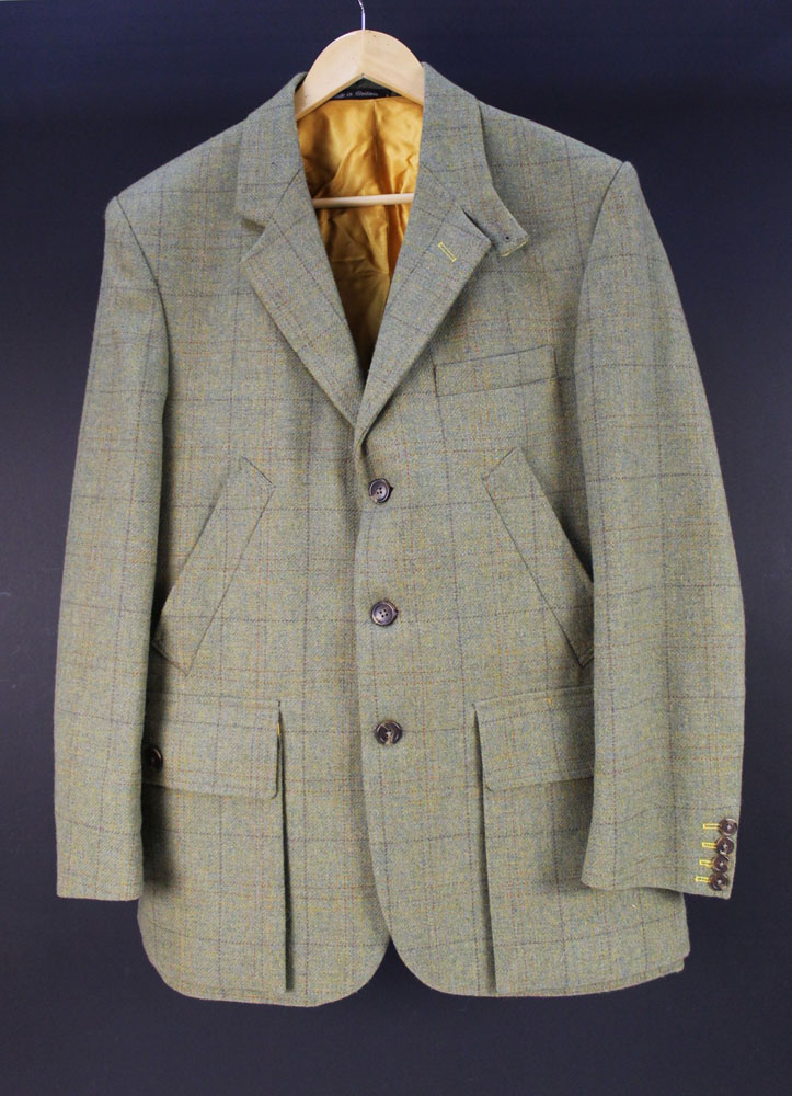 A Woodcock & Snipe of Cumbria Tweed sports jacket and matching waistcoat, - Image 2 of 5