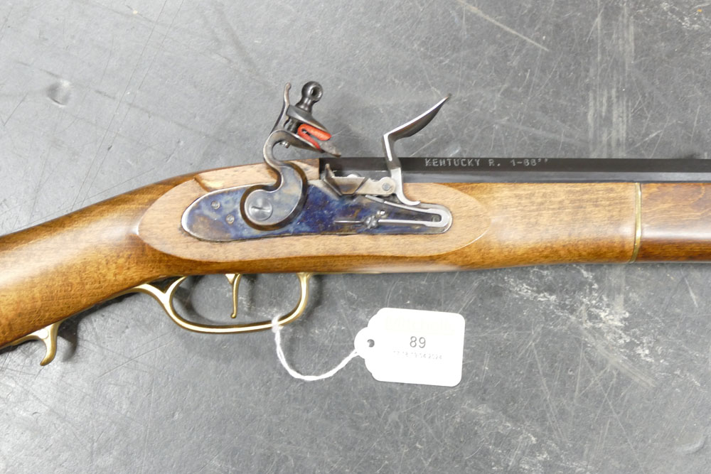 Ardesa a 45 calibre Kentucky black powder flintlock rifle, - Image 2 of 3