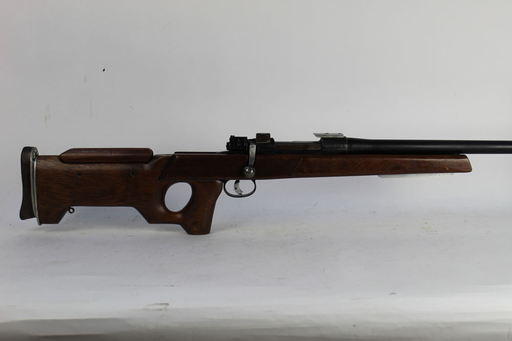 A target rifle with Mauser action, cal 7.
