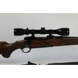 Ruger M77 cal 243 bolt action rifle,