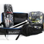 A Map Seal System roller bag, containing roller parts,