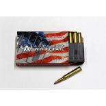 Twenty rounds (1 box) of Hornady American Whitetail cal 270 Winchester 130 grain interlock rifle