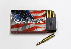 Twenty rounds (1 box) of Hornady American Whitetail cal 270 Winchester 130 grain interlock rifle