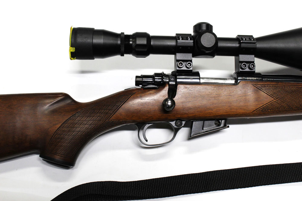 A Zastava cal 22 Hornet bolt action rifle,