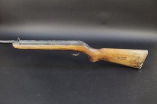 A BSA Cadet cal 177 break barrel air rifle, marked to the stock BSA. Serial No.