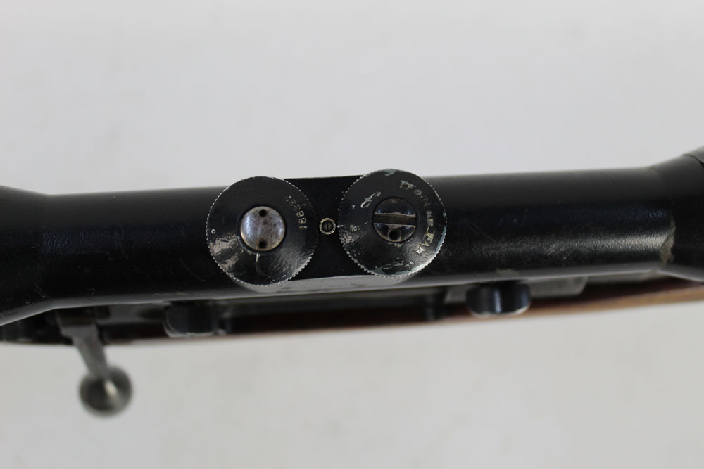 Brno cal 243 bolt action rifle, fitted with a telescopic sight (scope thought to be made by Zeiss), - Image 2 of 6