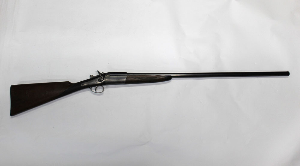 Thomas Wild a 12 bore single barrelled hammer shotgun, with 32" barrel three quarter choke, - Image 2 of 2