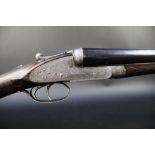 Army & Nacy CSL a 12 bore side by side shotgun, with 28" barrels, cylinder and cylinder choke,