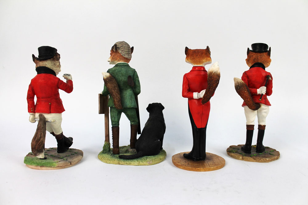 Border Fine Arts four Renyard Estate figurines, to include Viscount Albert Model A9278, - Image 3 of 6