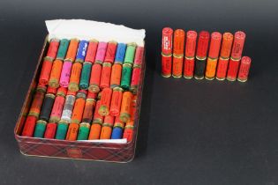 A box of eighty 12 bore shotgun collectors cartridges,