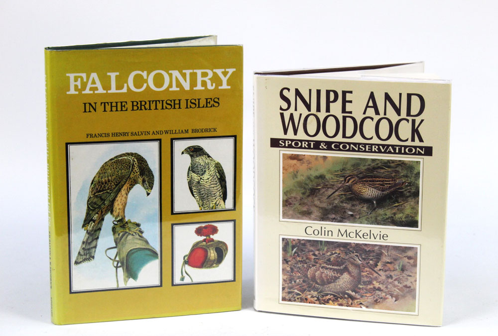 Two books "Falconry In The British Isles" by Francis Henry Salvin and William Broderick,