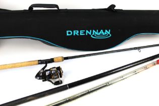 A Drennan Matchpro super Feeder rod, in two sections, 12',