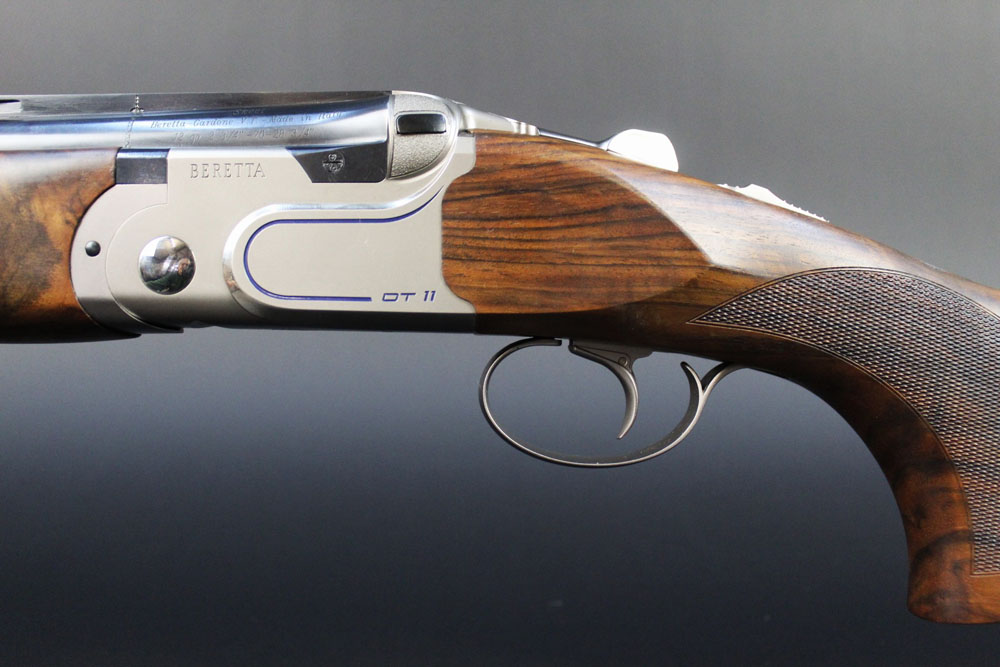 WITHDRAWN - A Beretta DT11 12 bore over/under shotgun, with 28 3/4" multi choke barrels,