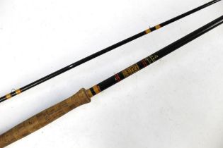 Hardy Fibalite Perfection trout fly rod, in two sections. 10' 6".