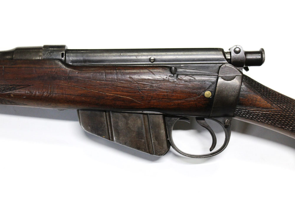 A Lee Enfield converted to a 410 shotgun, with 25" barrel, improved cylinder choke 3" chamber, - Image 3 of 4