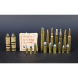 A mixed lot of firearm ammunition, to include 22 LR Rimfire, 270 Winchester, Eley London 500,