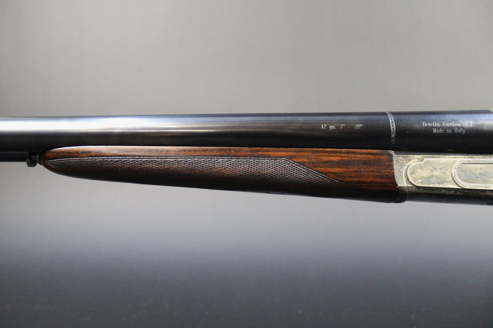 A Beretta 471 EL 12 bore side by side shotgun, with 28" barrels, 3" chambers, top lever, - Image 7 of 10