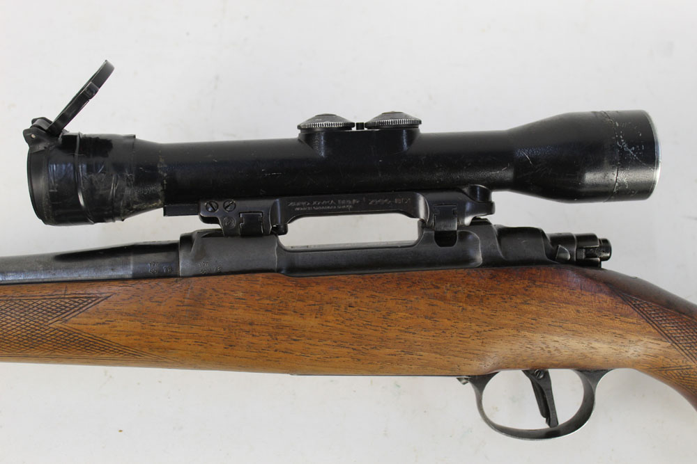 Brno cal 243 bolt action rifle, fitted with a telescopic sight (scope thought to be made by Zeiss), - Image 5 of 6