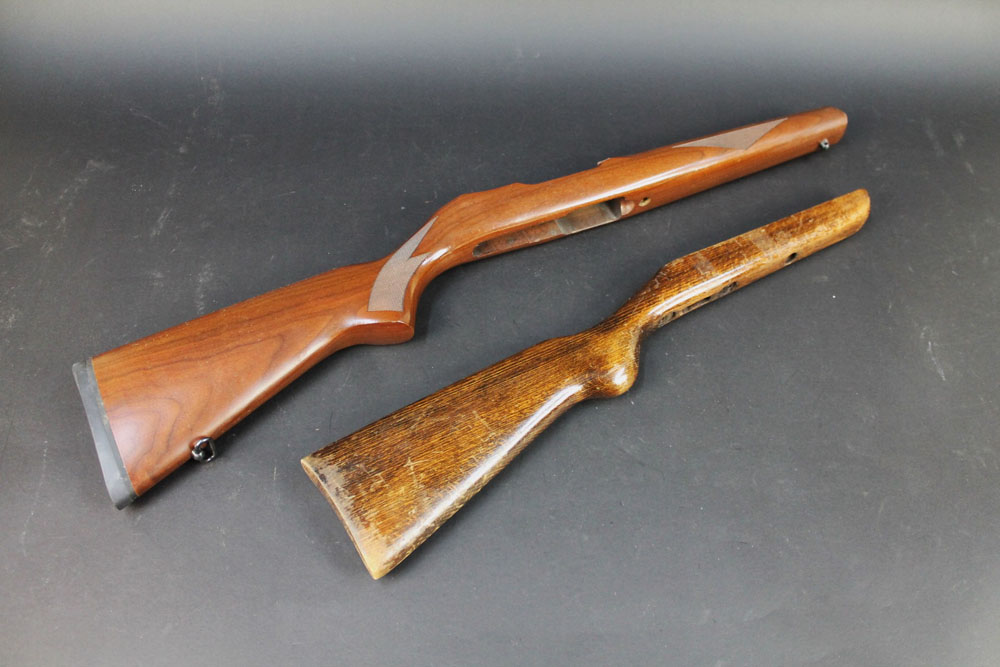 A Ruger 10/22 carbine original beech stock,