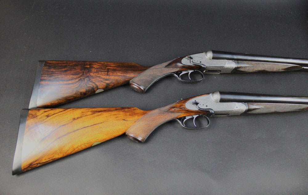 Stephen Grant & Sons London a pair of 12 bore side lever side by side shotguns, - Image 4 of 19
