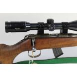 A Brno Model 2 cal 22 LR bolt action rifle,