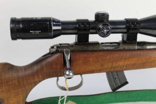 A Brno Model 2 cal 22 LR bolt action rifle,