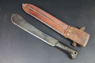 A Legitimus Collins & Co USA World War 2 machete, No. 1250 dated 1944.