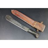 A Legitimus Collins & Co USA World War 2 machete, No. 1250 dated 1944.