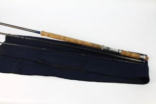 A Greys of Alnwick salmon fly rod, in three sections, 15', line 10-11.