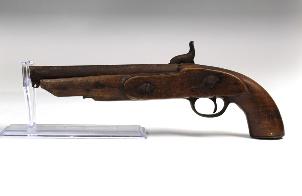 A Land Service Pattern Type Tower 1853 percussion pistol, - Image 6 of 7