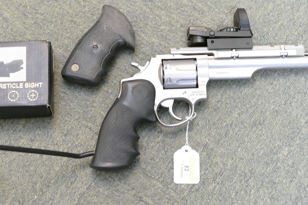 A Taurus 357 Magnum long barrelled revolver, with a 12" barrel, - Image 2 of 2
