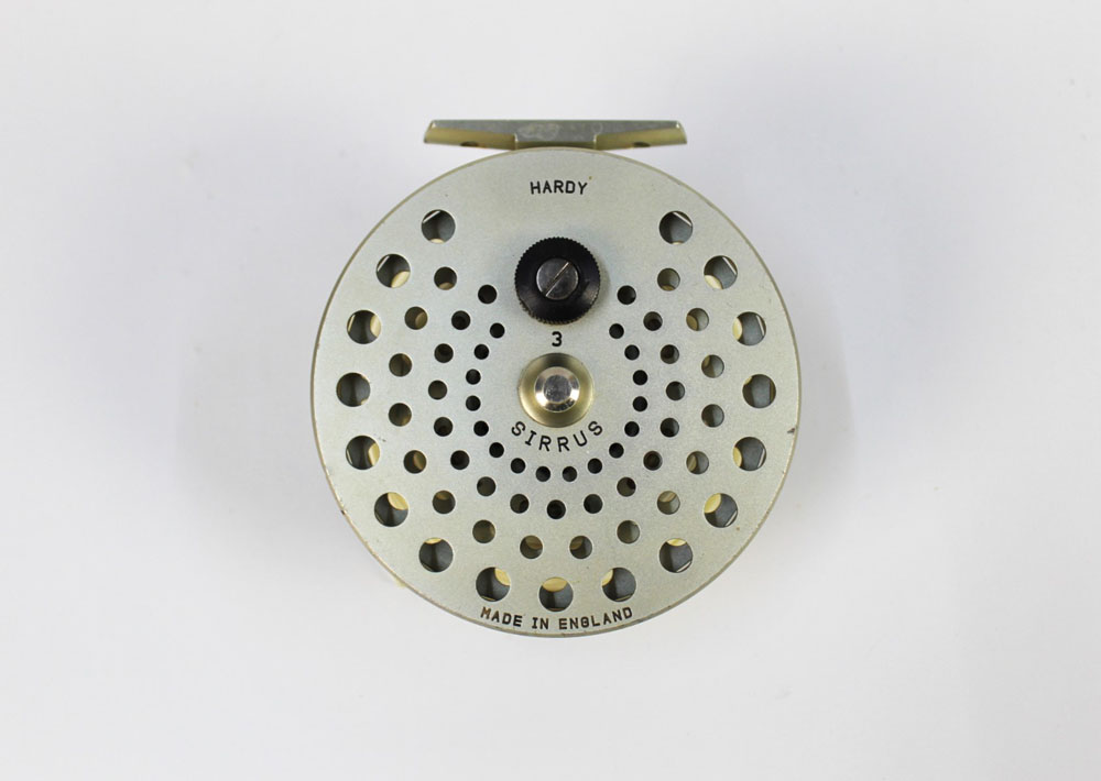 A Hardy Sirrus 3 salmon fly reel. Serial No. A22547 with Hardy Neoprene pouch. - Image 4 of 4