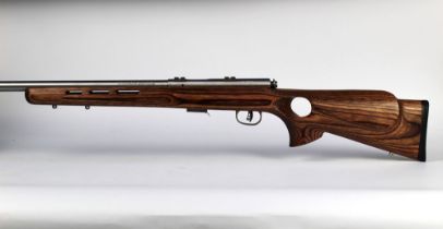 A Savage Model 93R 17 cal HMR bolt action rifle,