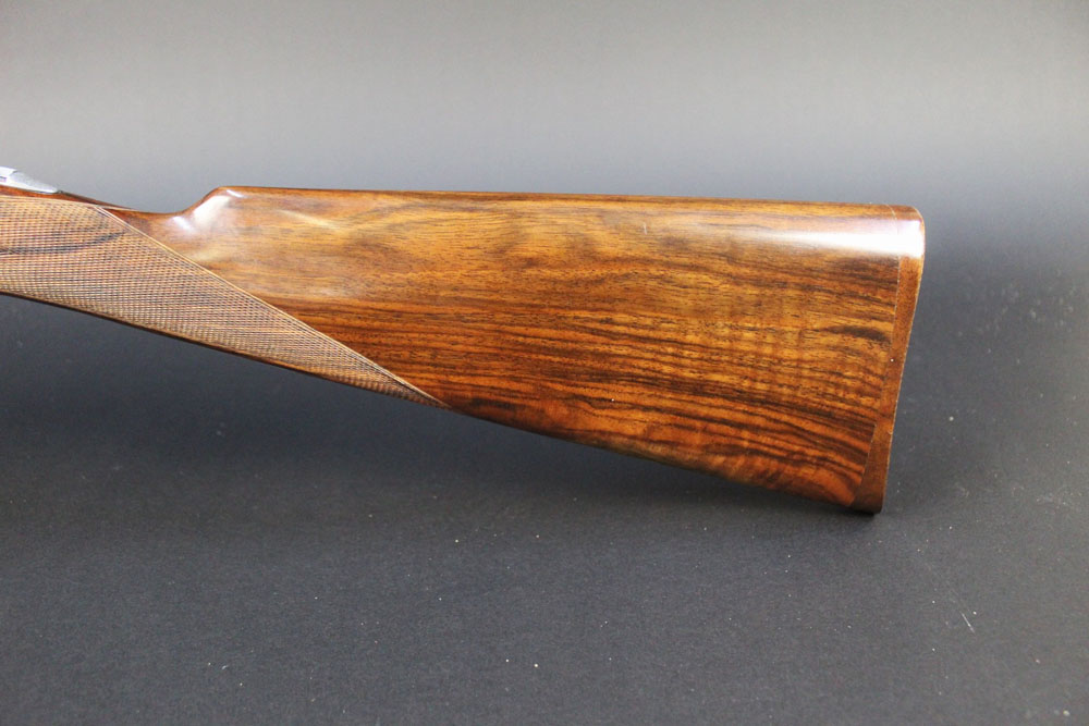 Beretta 486 12 bore side by side shotgun, with 28" barrels, 76 mm chambers, ejector, - Image 8 of 10