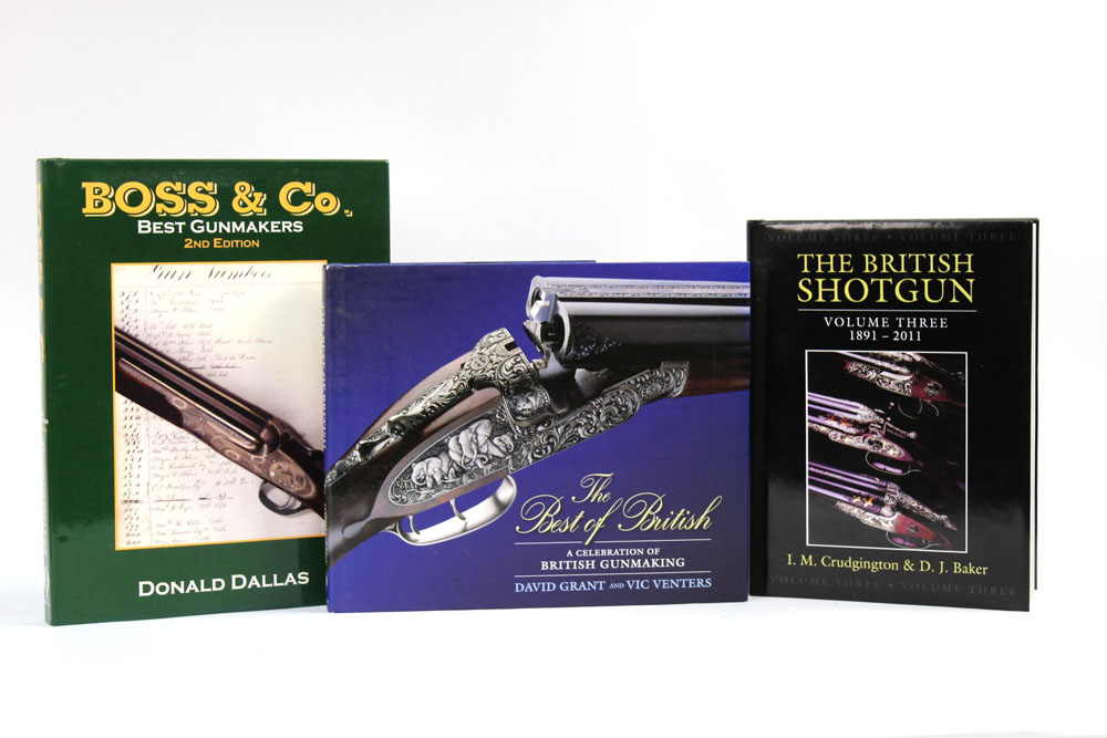 Three books - Donald Dallas "Boss & Co Best Gun Makers" second edition,