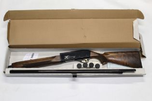 A Webley & Scott 820 semi automatic 20 bore shotgun, with 27" barrel, multi choke,