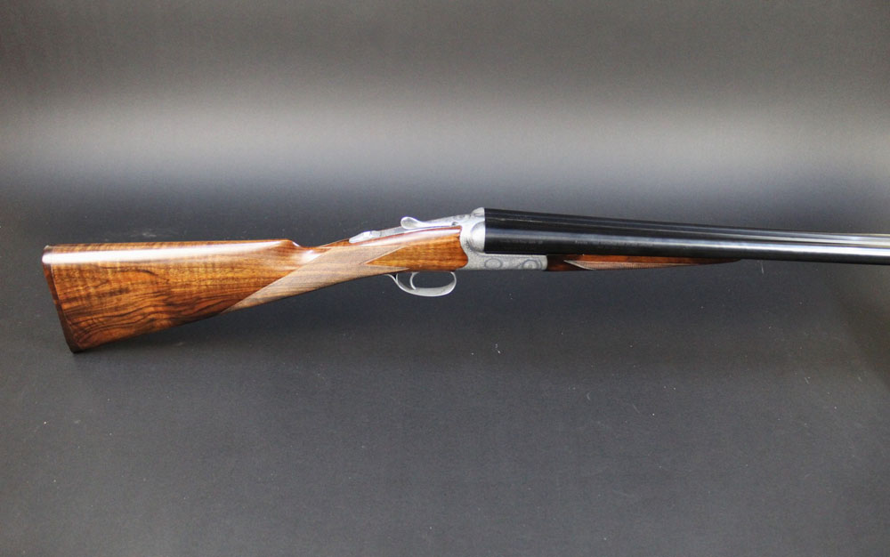 Beretta 486 12 bore side by side shotgun, with 28" barrels, 76 mm chambers, ejector, - Image 2 of 10