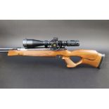 A Weihrauch HW97K cal 177 underlever air rifle,