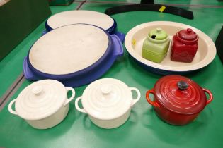 Le Creuset ramekins and dishes