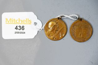 Two Verdun medallions