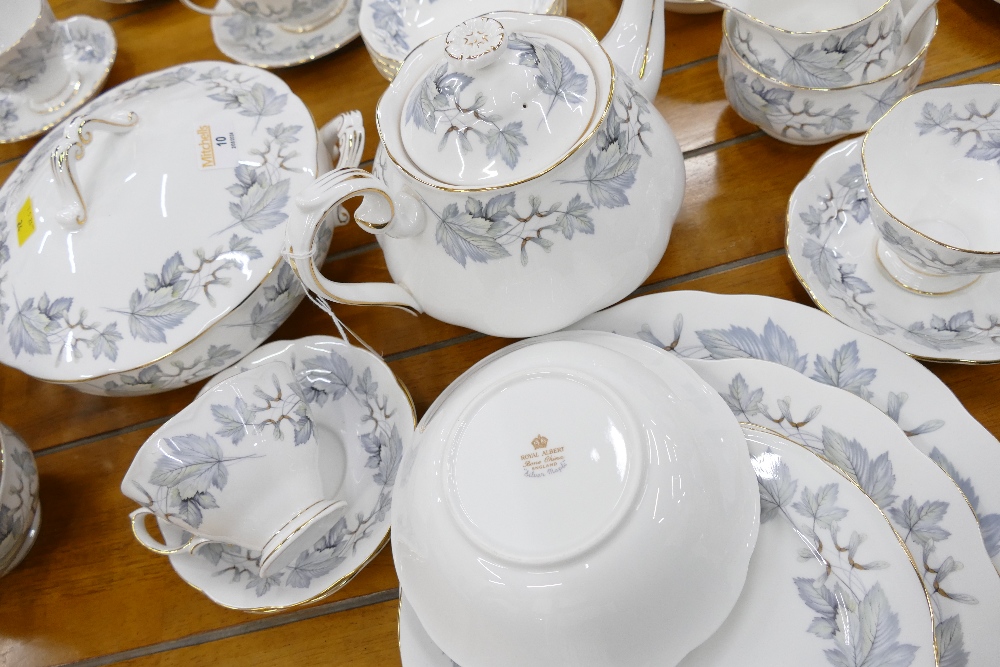 Royal Albert Silver Maple pattern tea and dinner service - Image 2 of 2