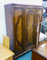 Reproduction triple wardrobe, height 190 cm, width 153 cm,