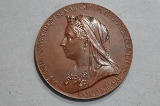 Queen Victoria Jubilee medallion