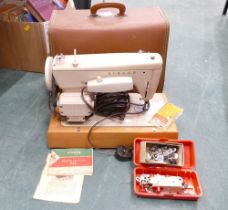 Cased electric Singer sewing machine