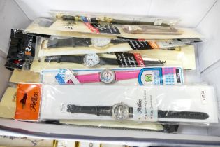 Box of wristwatches