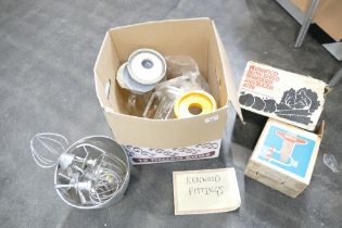 Box of Kenwood fittings etc