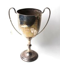 Silver Cockermouth Cricket Club trophy engraved Whit Monday Sports Won by 1905 W Blackburn,