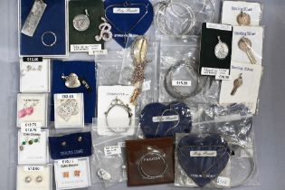 Silver pendants, ingots,